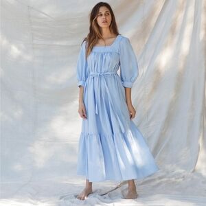 Christy Dawn Bianca Dress Sky Blue Size XS